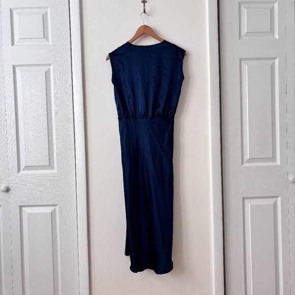 Amanda Uprichard Matthews Silk Midi Dress - Picture 7 of 8